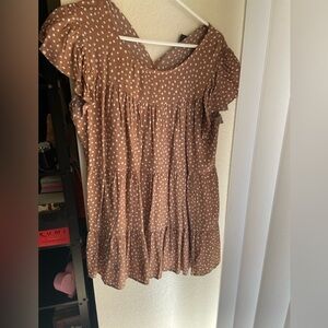 Polka Dot Blouse Size Medium